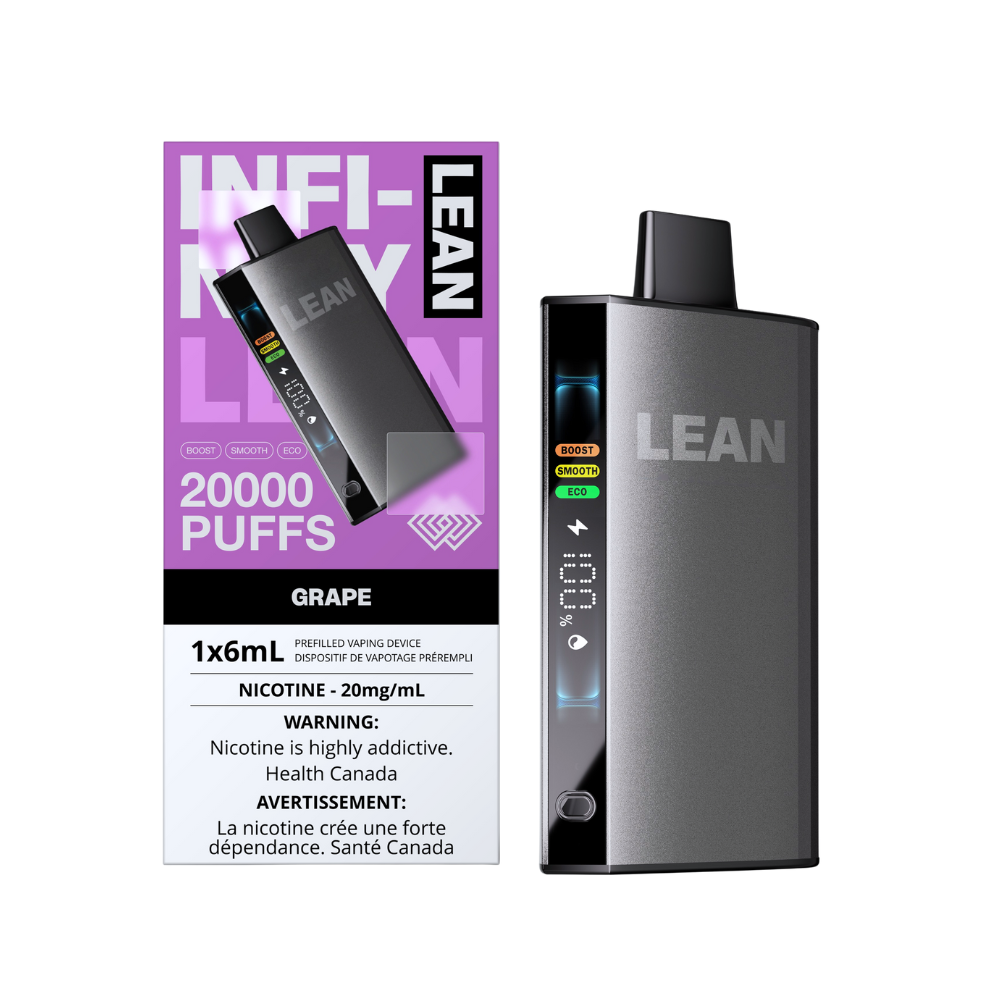 Infinity Lean 20K Grape disposable vape