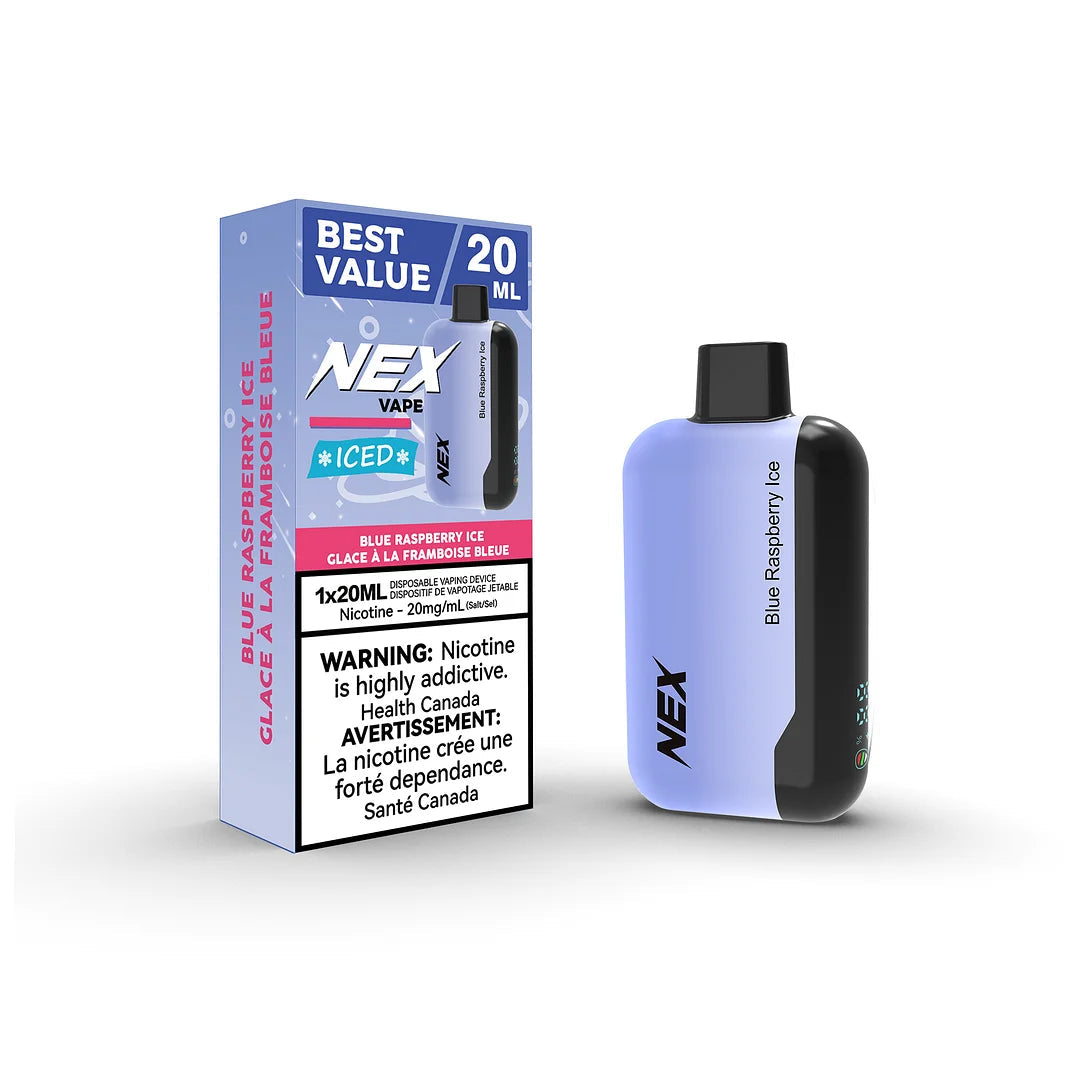 Nex Vape 20K Blue Raspberry Ice