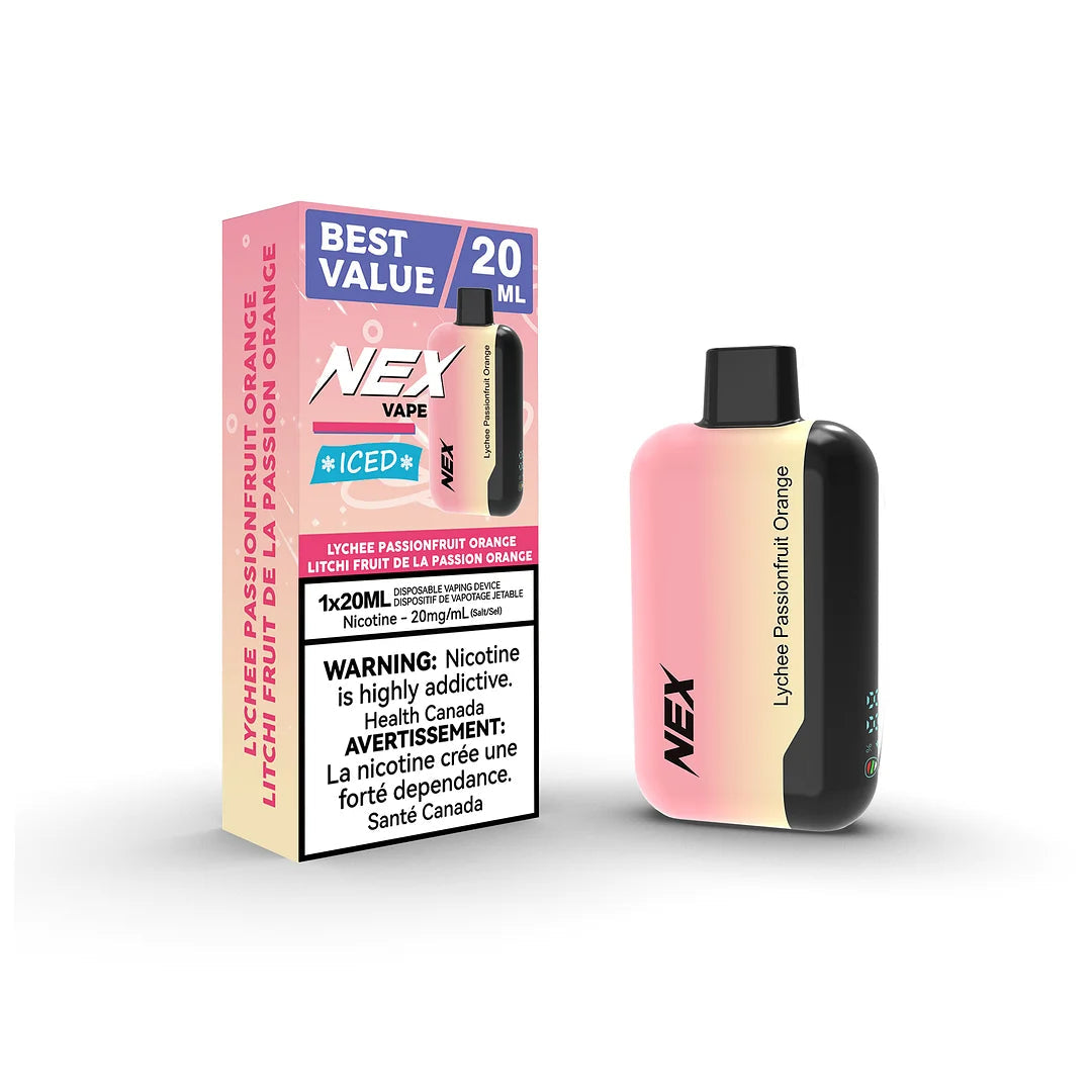 Nex Vape 20K Lychee Passionfruit Orange