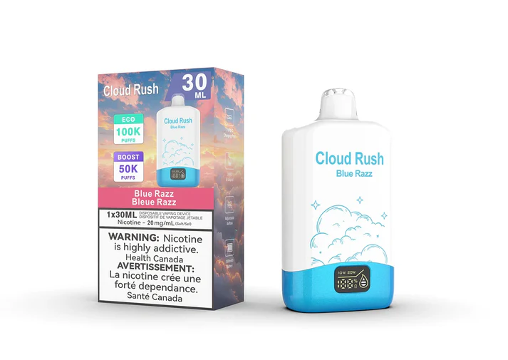 Cloud Rush 100K Blue Razz