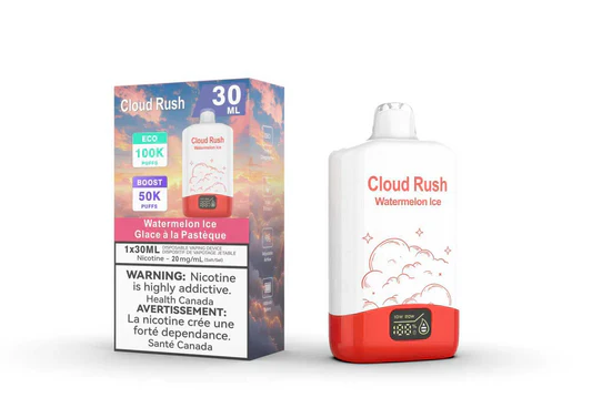 Cloud Rush 100K Lychee Watermelon Strawberry