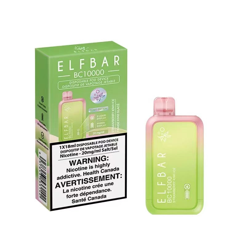 Elfbar BC10000 Strawberry Kiwi Ice