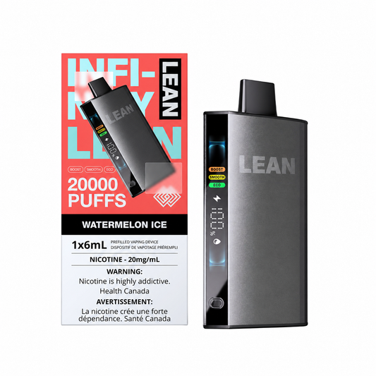 Infinity Lean 20K Watermelon Ice disposable vape